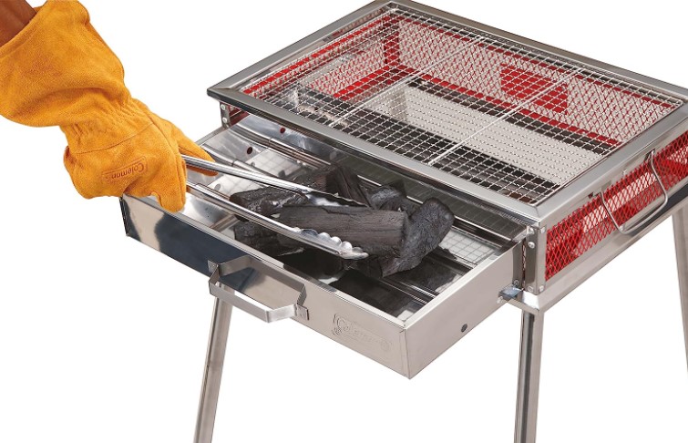 2つのグリルを使って実感！家族デイキャンプはコールマン