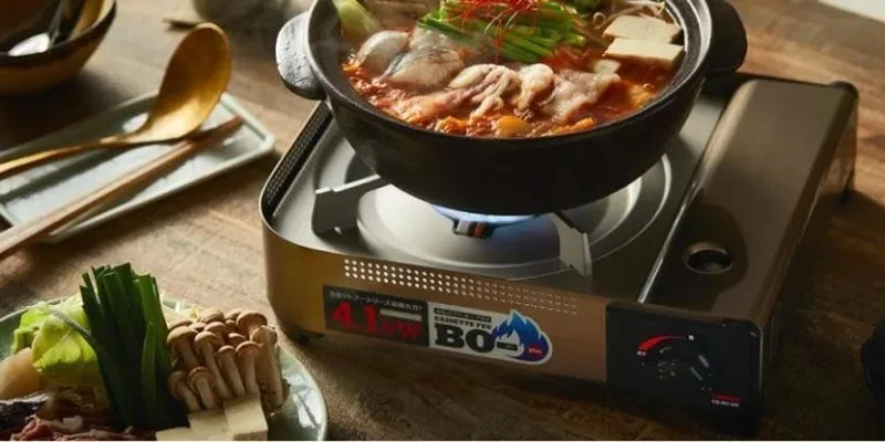 イワタニ カセットフーBO＋で鍋料理