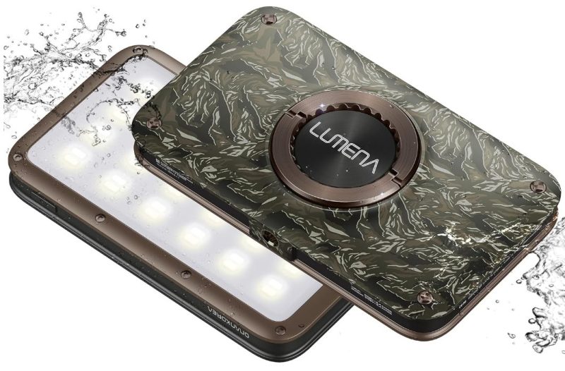防水仕様のルーメナー2 LEDランタン(カモフラ柄)