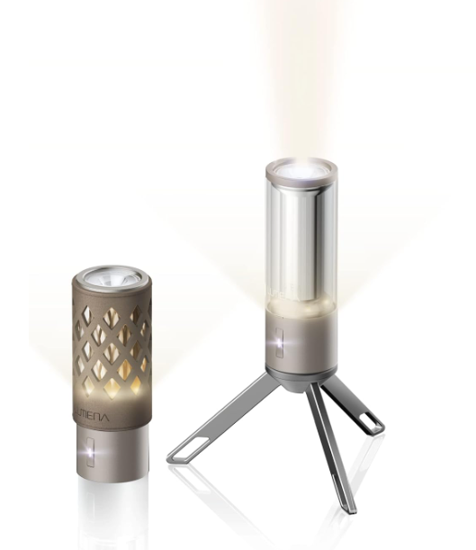 ルーメナー M3 アウトドアLEDランタン 三脚スタンド付き